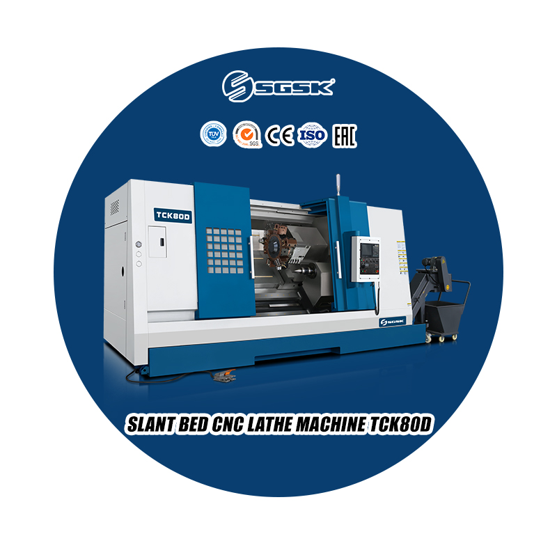 TCK80D Slant Bed CNC Lathe Machine